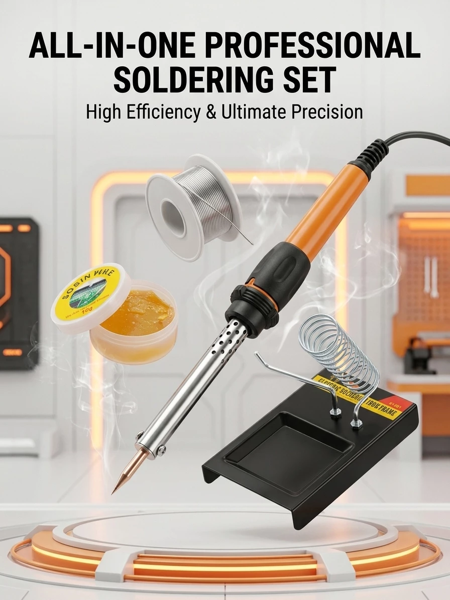 BESTGUARD 60W 220V Electric Soldering Iron Kit Fastening & Soldering Tools Heating Tool - Image 3