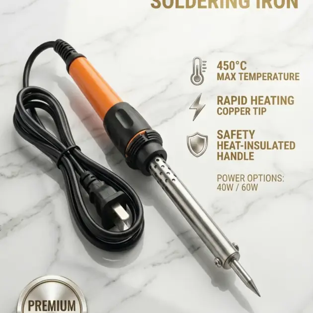BESTGUARD 60W 220V Electric Soldering Iron Kit Fastening & Soldering Tools Heating Tool