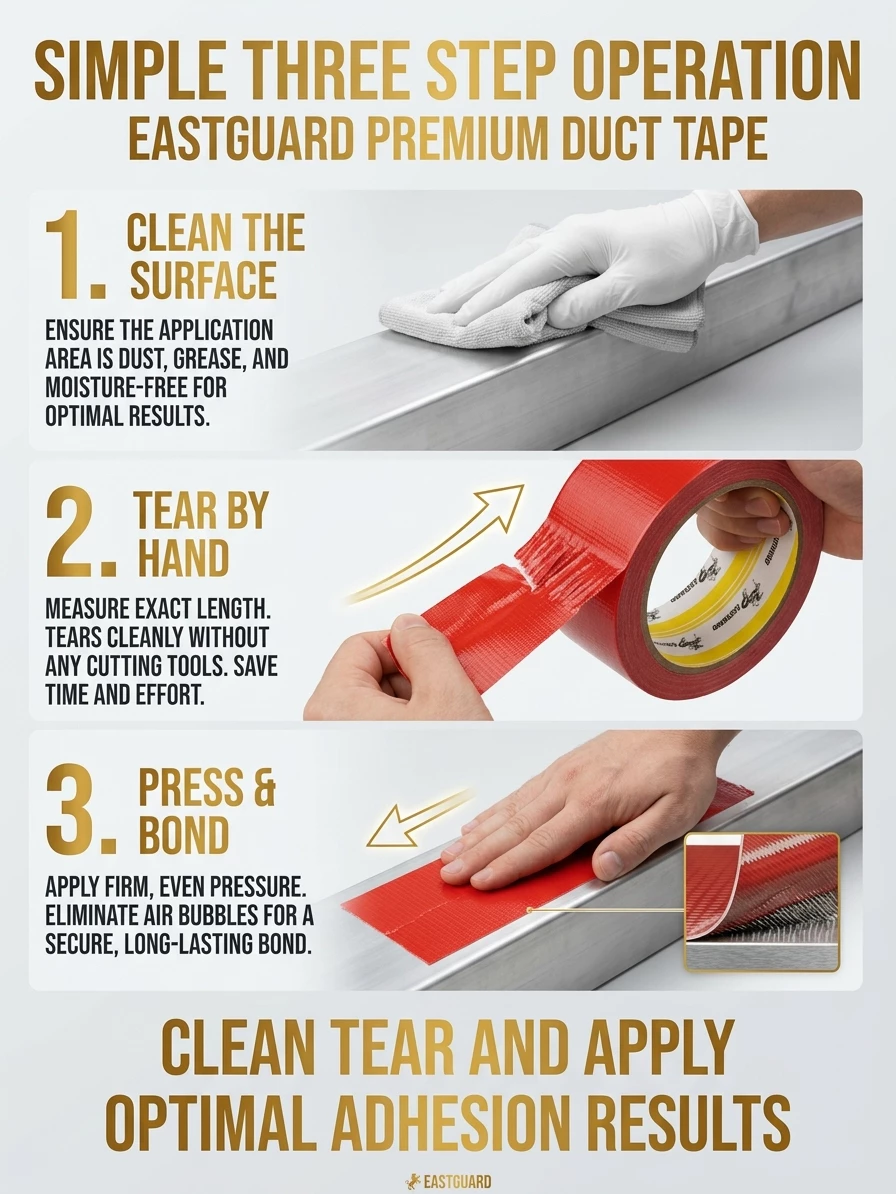 BESTGUARD Duct Tape Heavy Duty Waterproof Strong Adhesive 70 Mesh pipe leak repair tape - Image 10